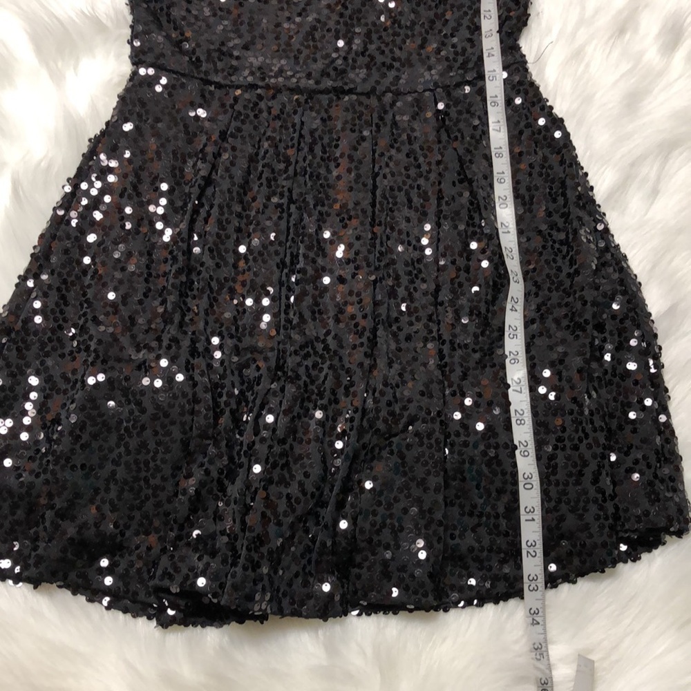 LBD Delia’s Black sequined special occasion dress - Picture 9 of 10